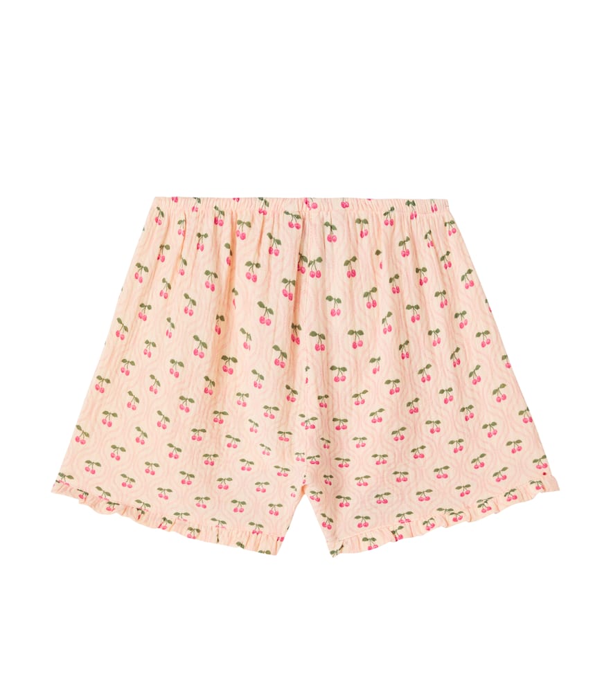 Konges Sløjd Coco printed cotton shorts