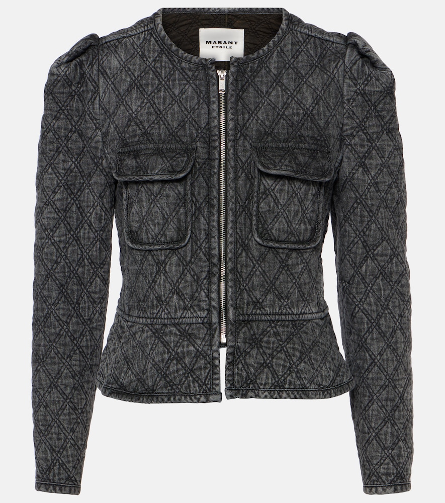 Deliona quilted denim jacket