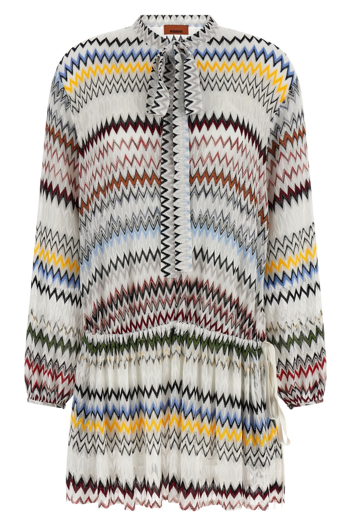 Micro Chevron Dress