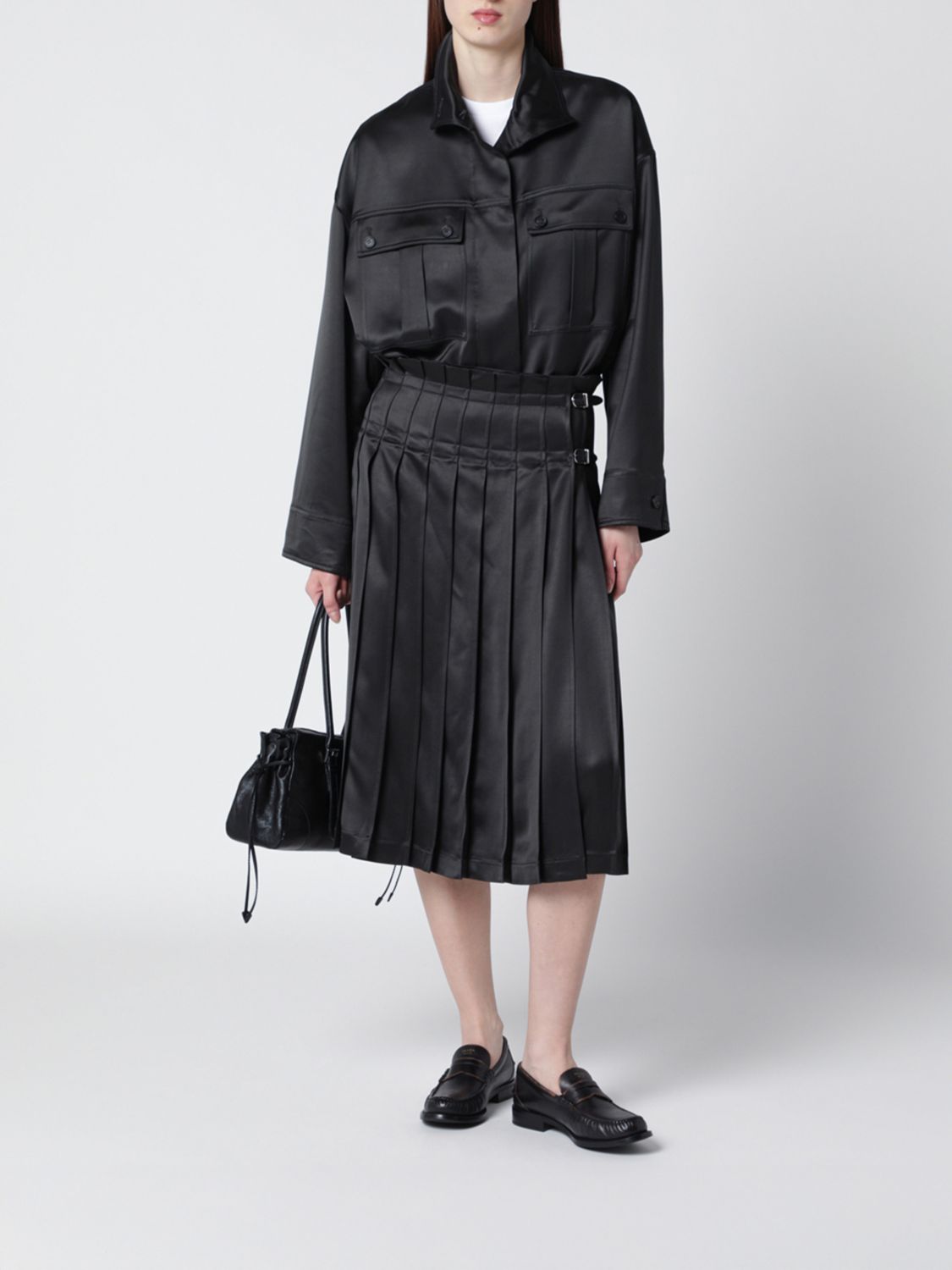 Skirt Woman color Grey
