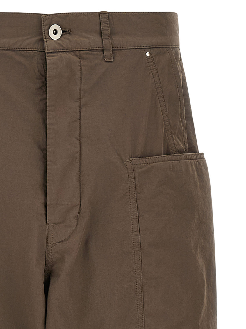 Brown Regular Cargos Pants