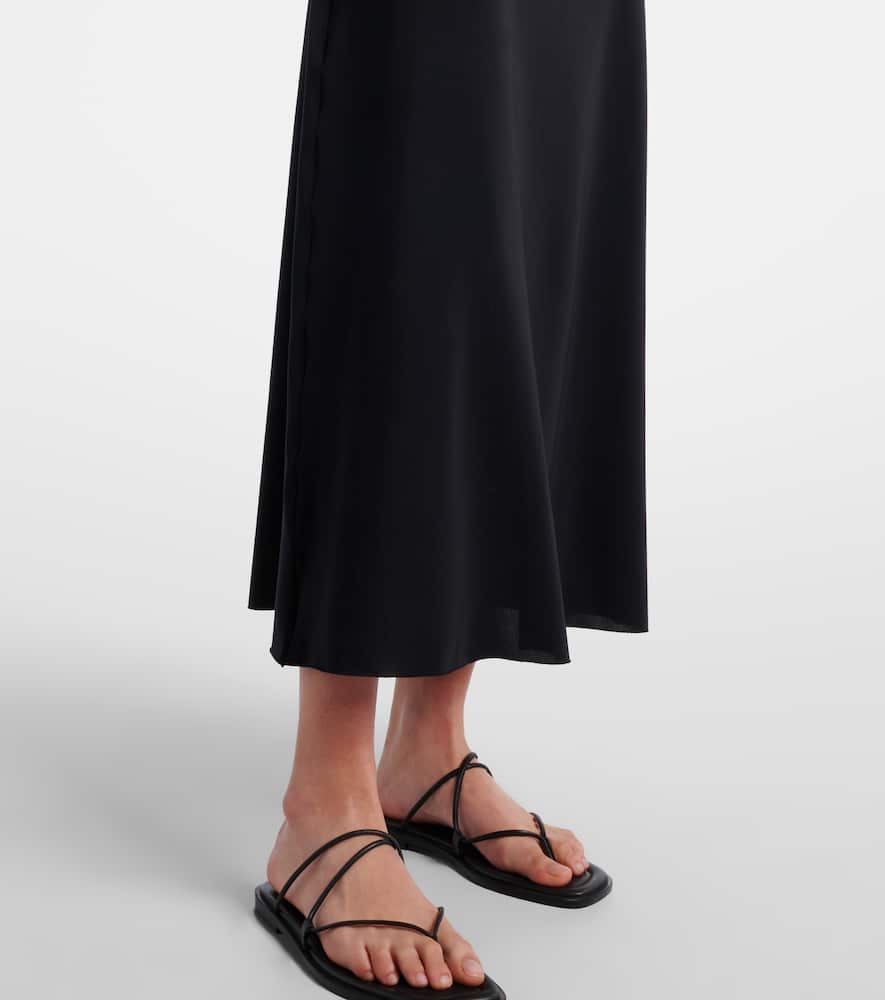 Legende asymmetric midi dress