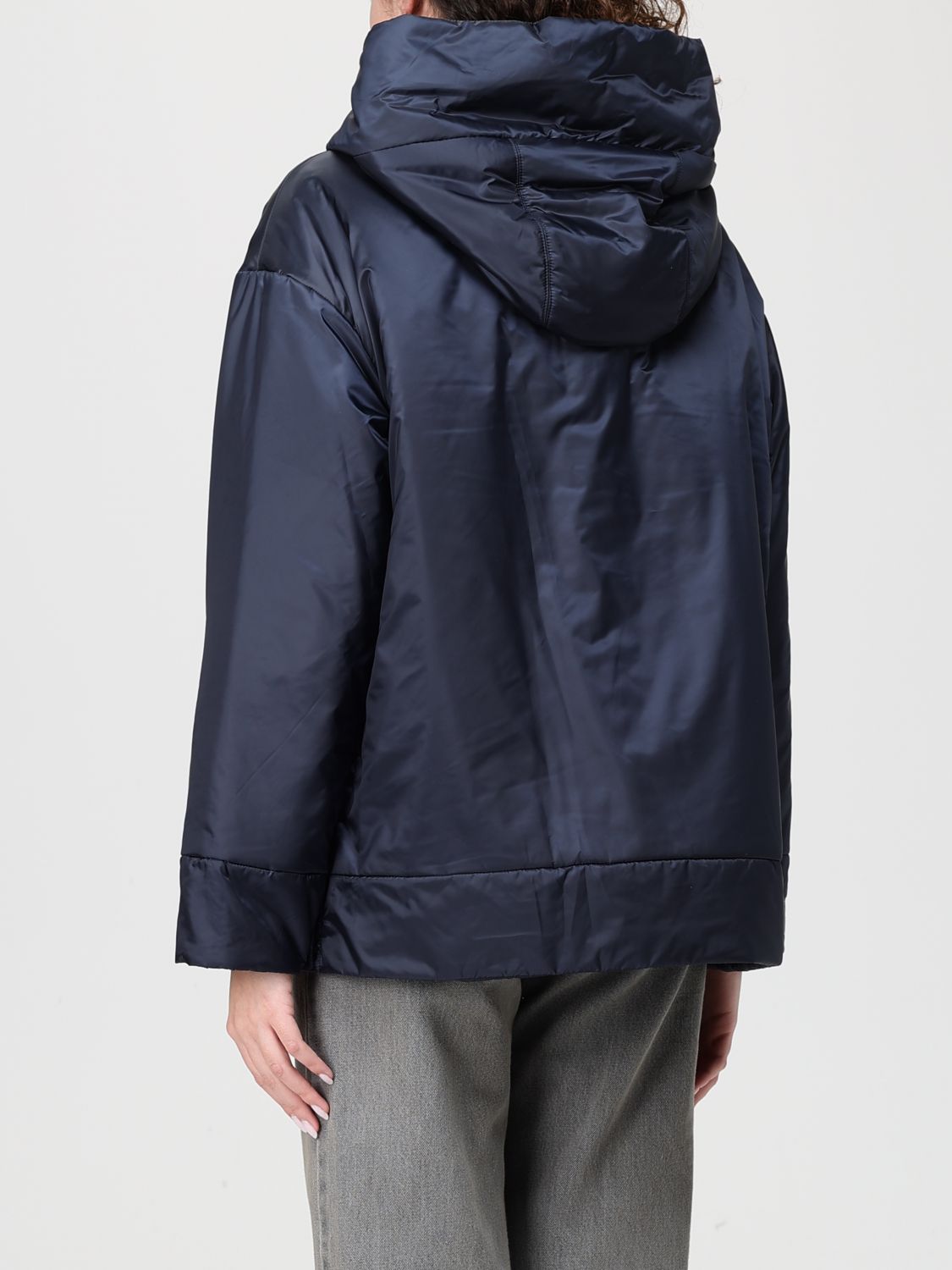 Coat Woman color Blue