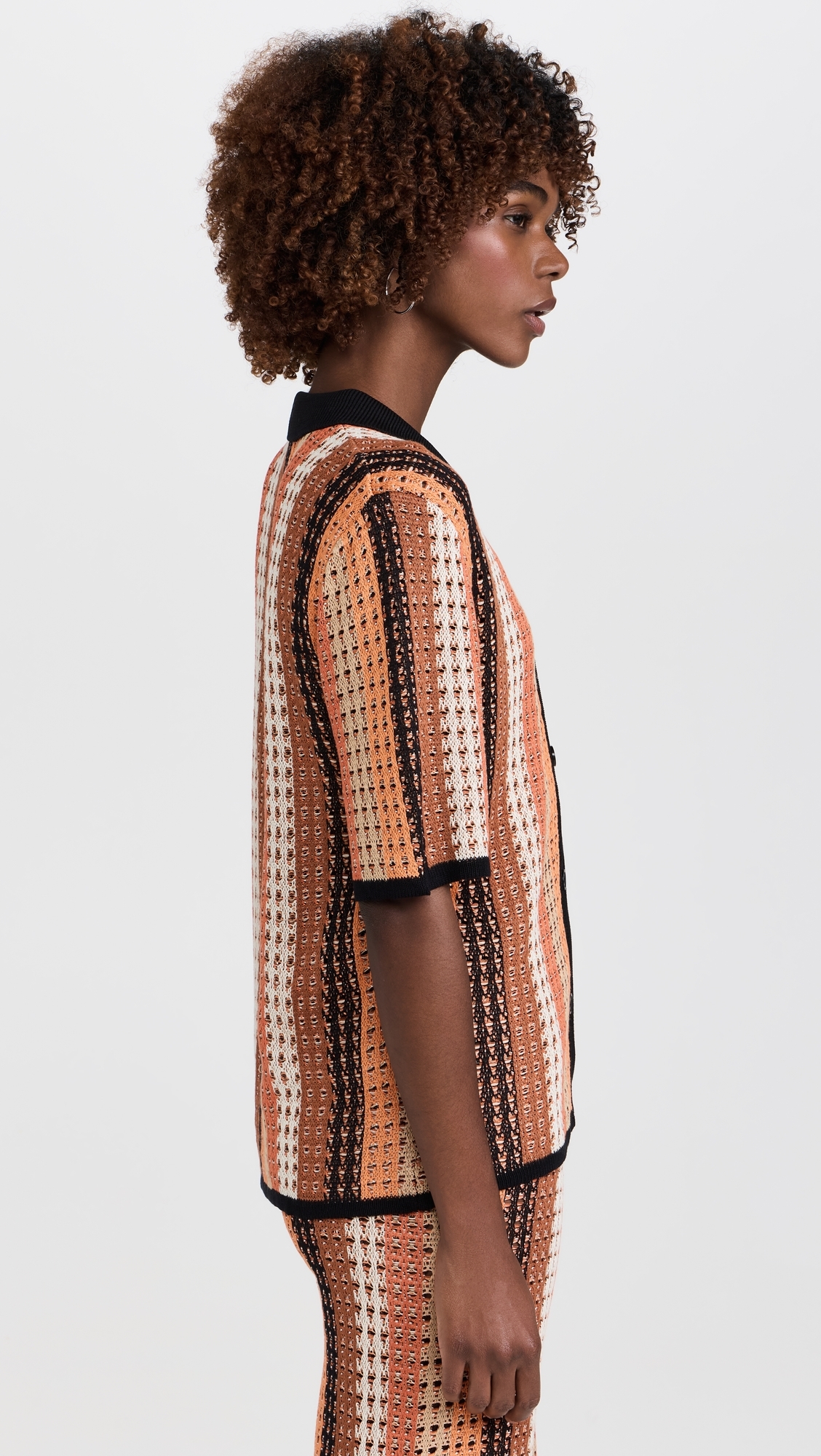 Aimee Top Orange Multi