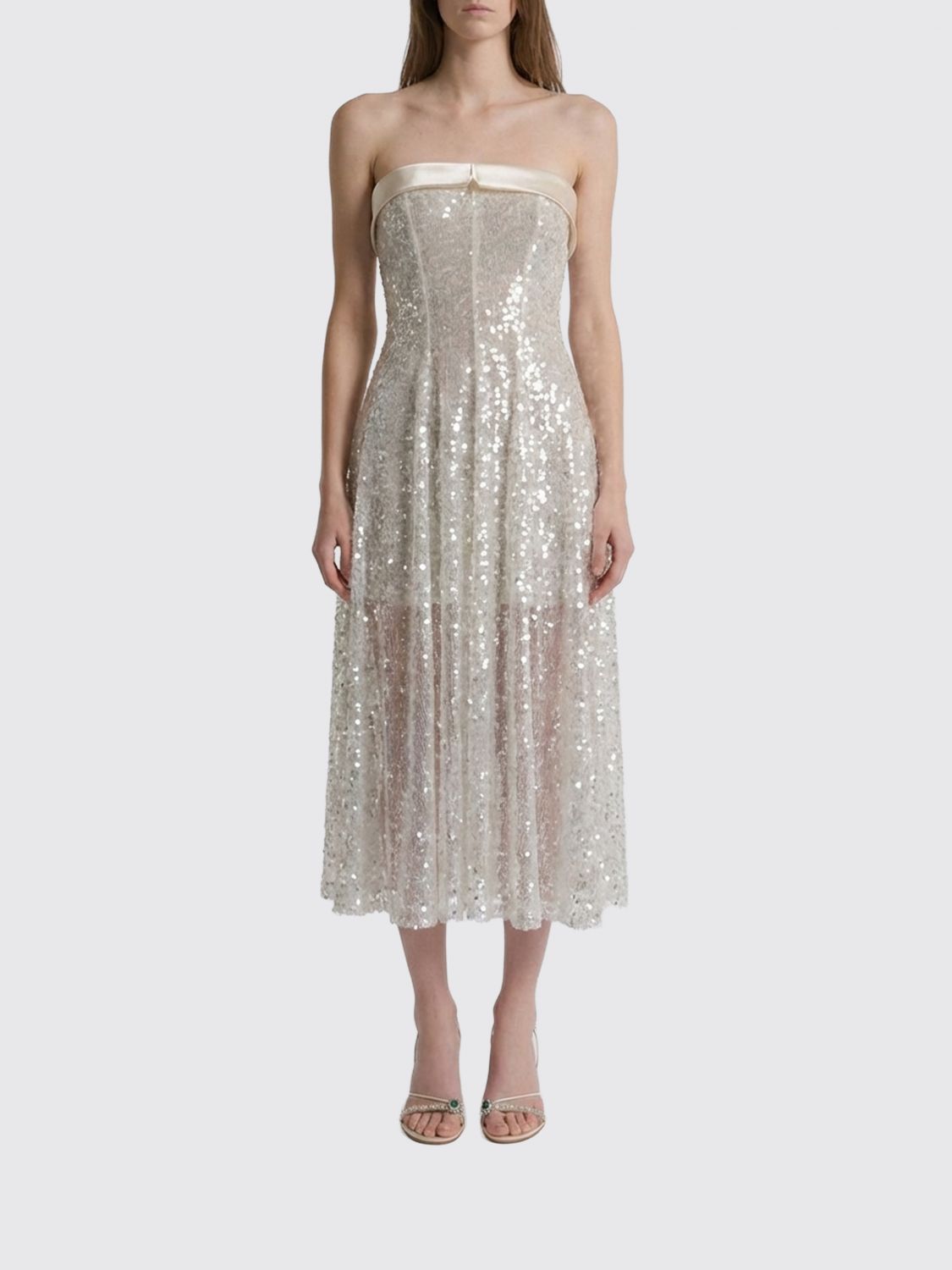 Dress Woman color White