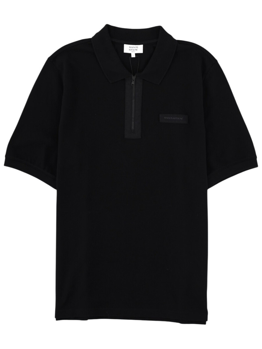 Maison Kitsuné - polo collar short sleeve menswear top
