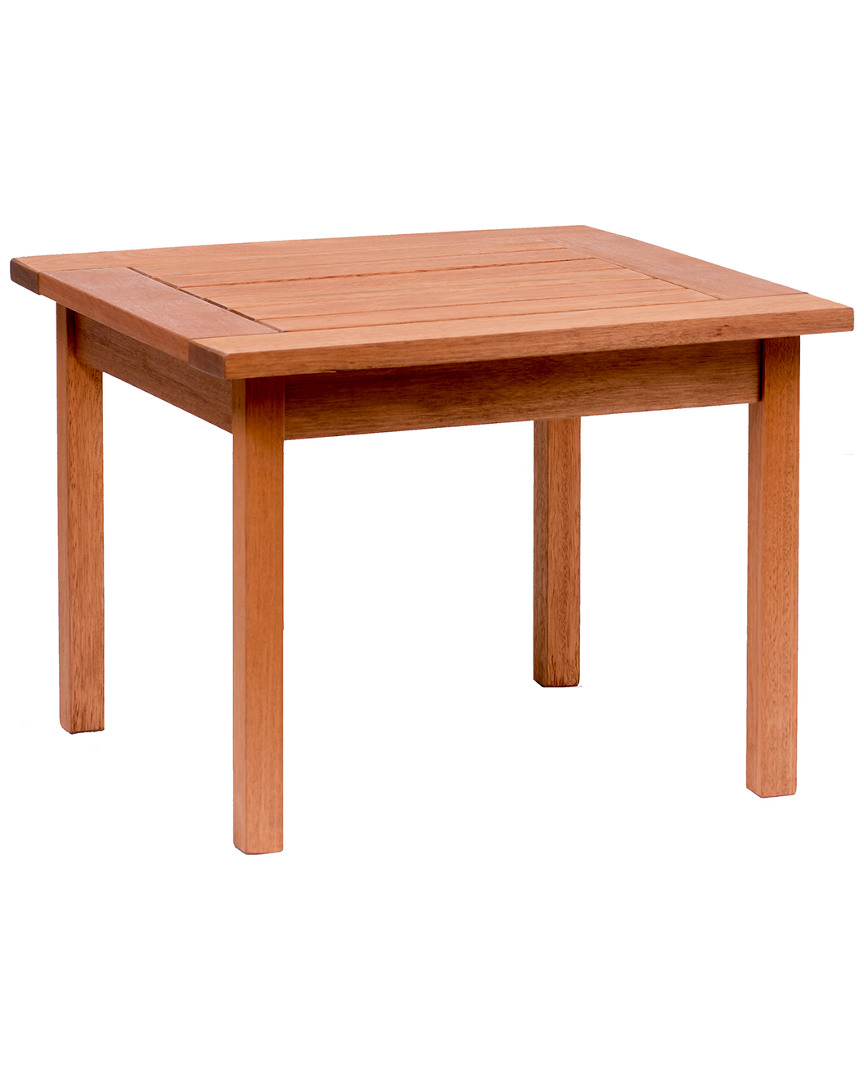 Outdoor Patio Wood Side Table