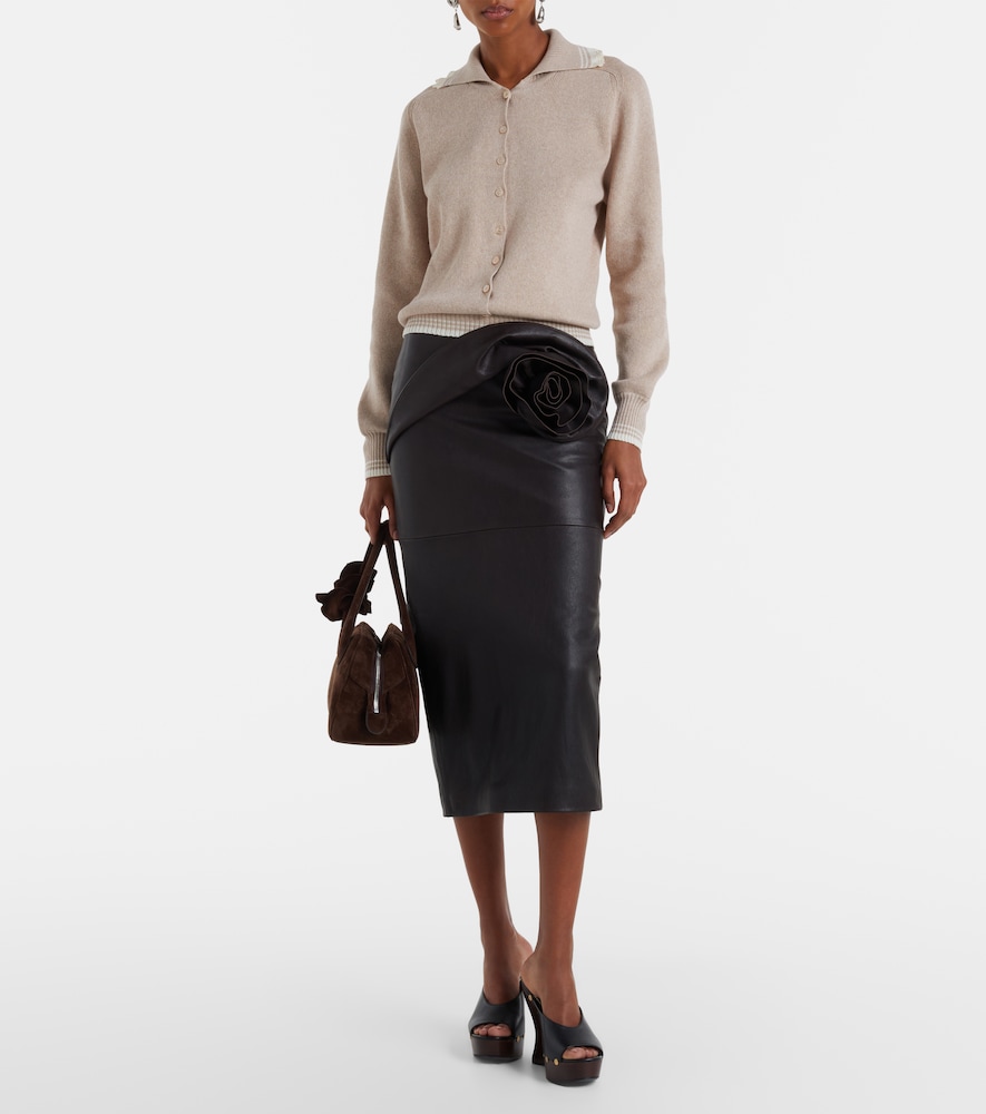 Cotton and cashmere cardigan