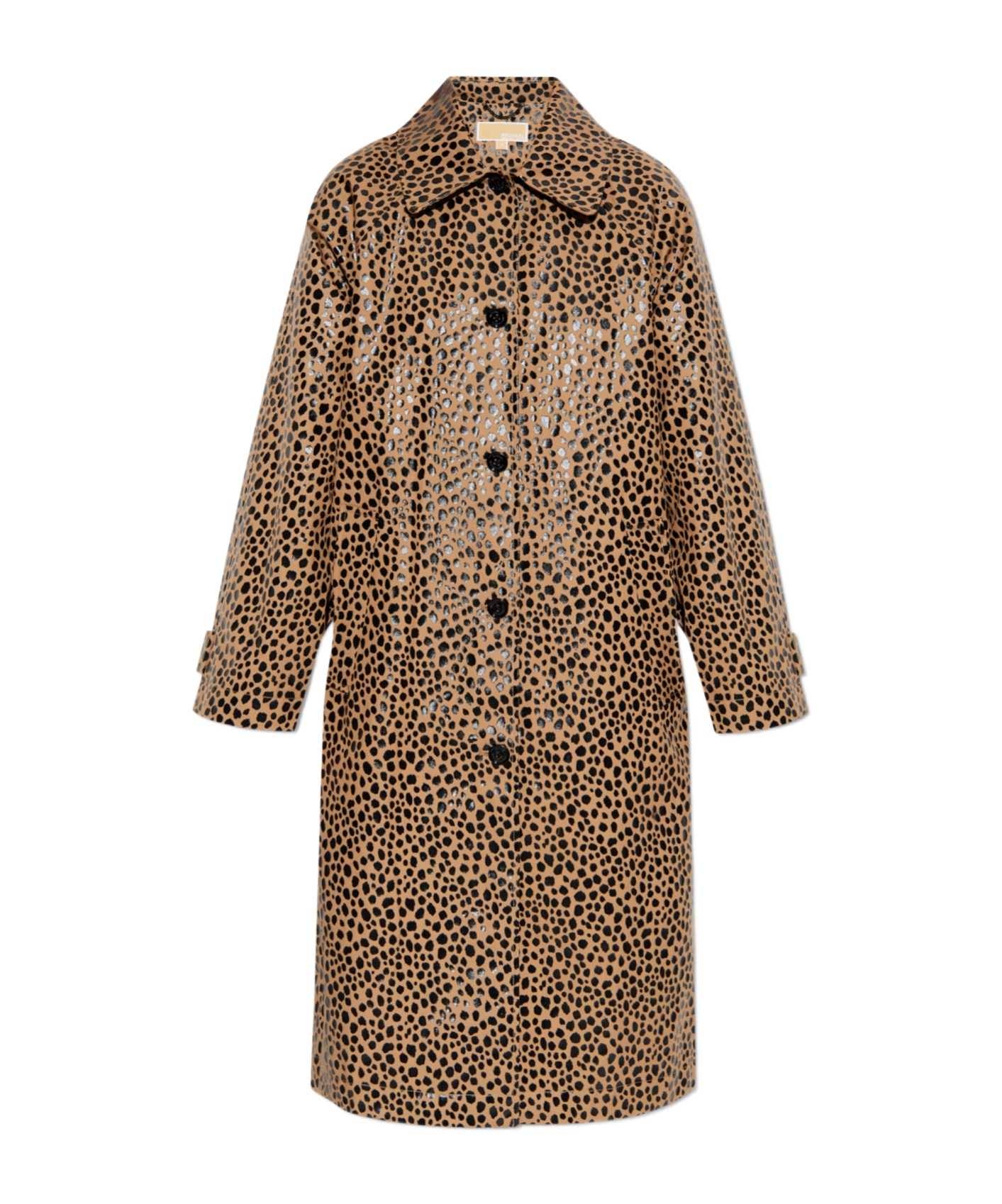 Cheetah-print coat