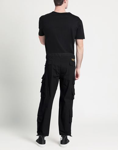 Man Pants Black Size L Cotton