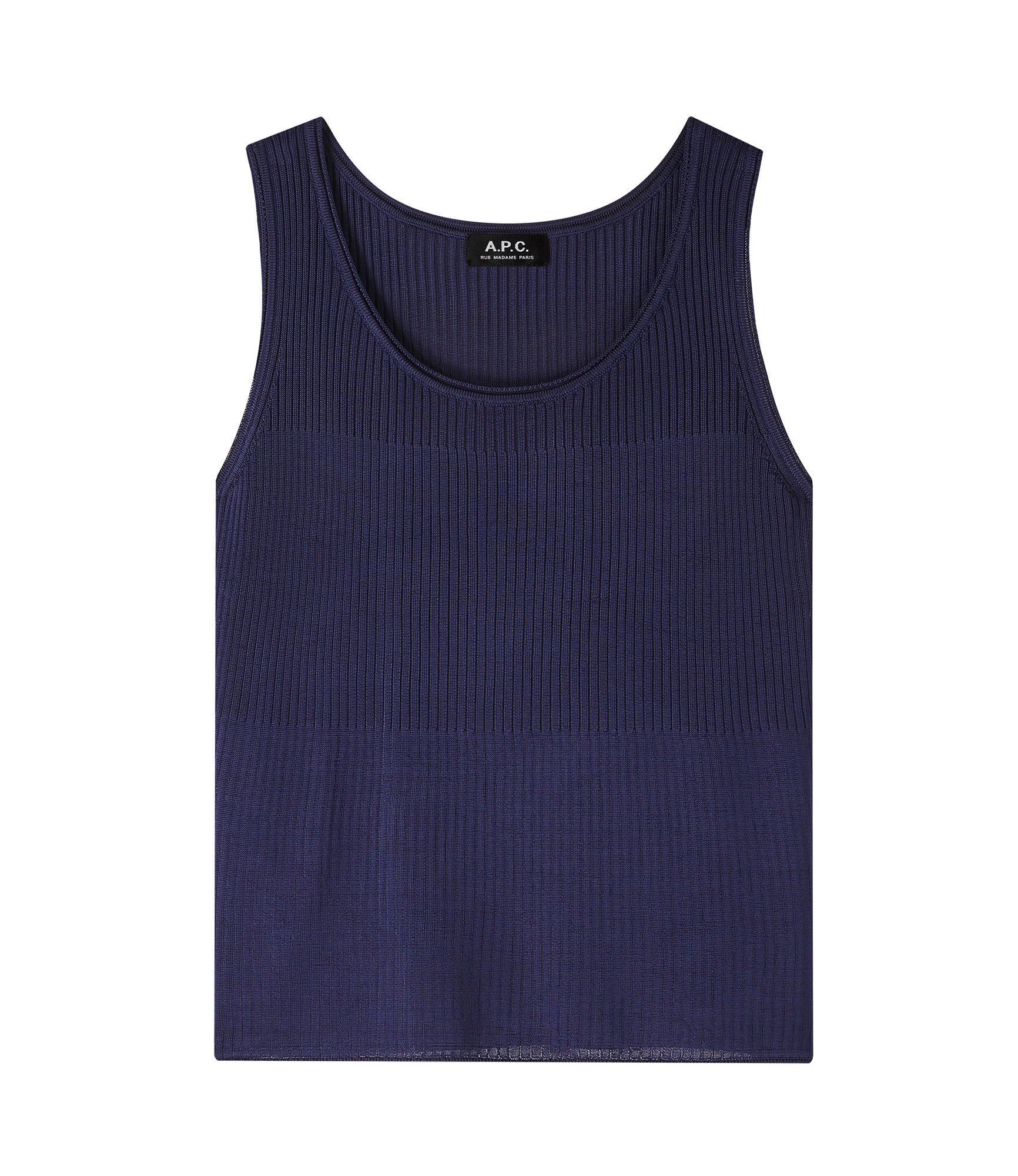 A. P.C. Calista top XS IAK - Dark navy blue