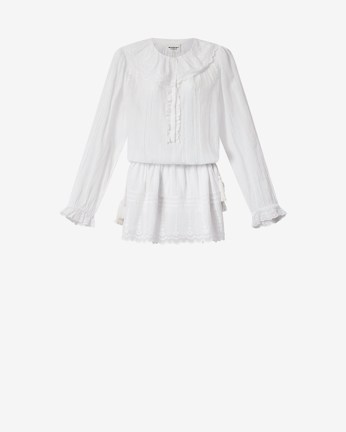 Lenora Dress - Women - White - Size 40 - Marant Étoile