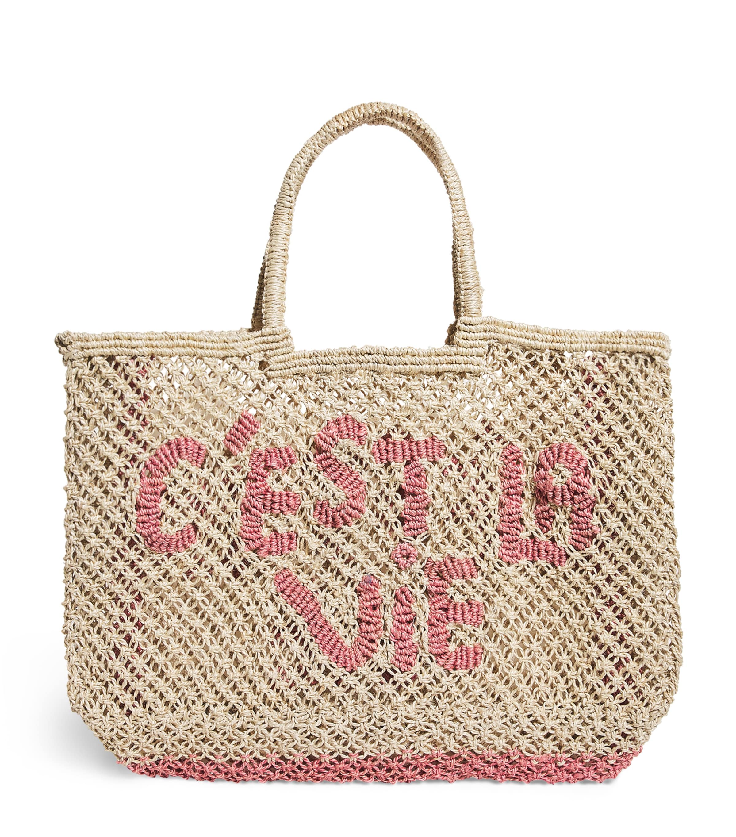 Jute C'est La Vie Lavinia Tote Bag