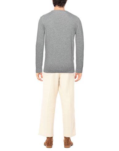 Man Sweater Grey Size XL Merino Wool, Viscose, Polyamide, Cashmere