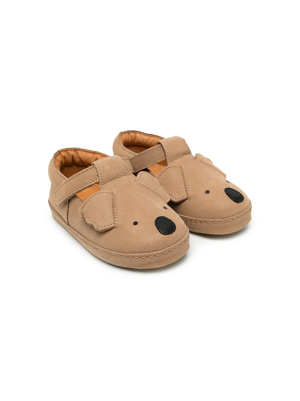 Koala slip-on sandals - Brown