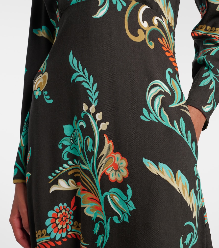 Floral midi dress