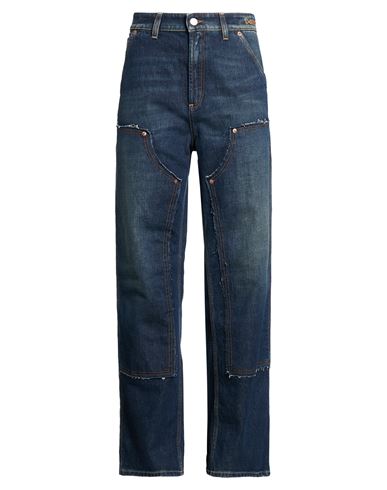 Woman Jeans Blue Size 27 Cotton, Elastane