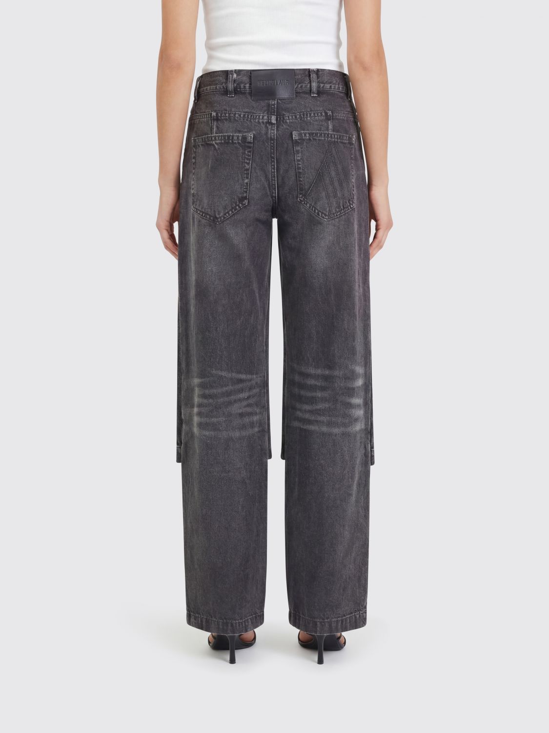 Jeans Woman color Black
