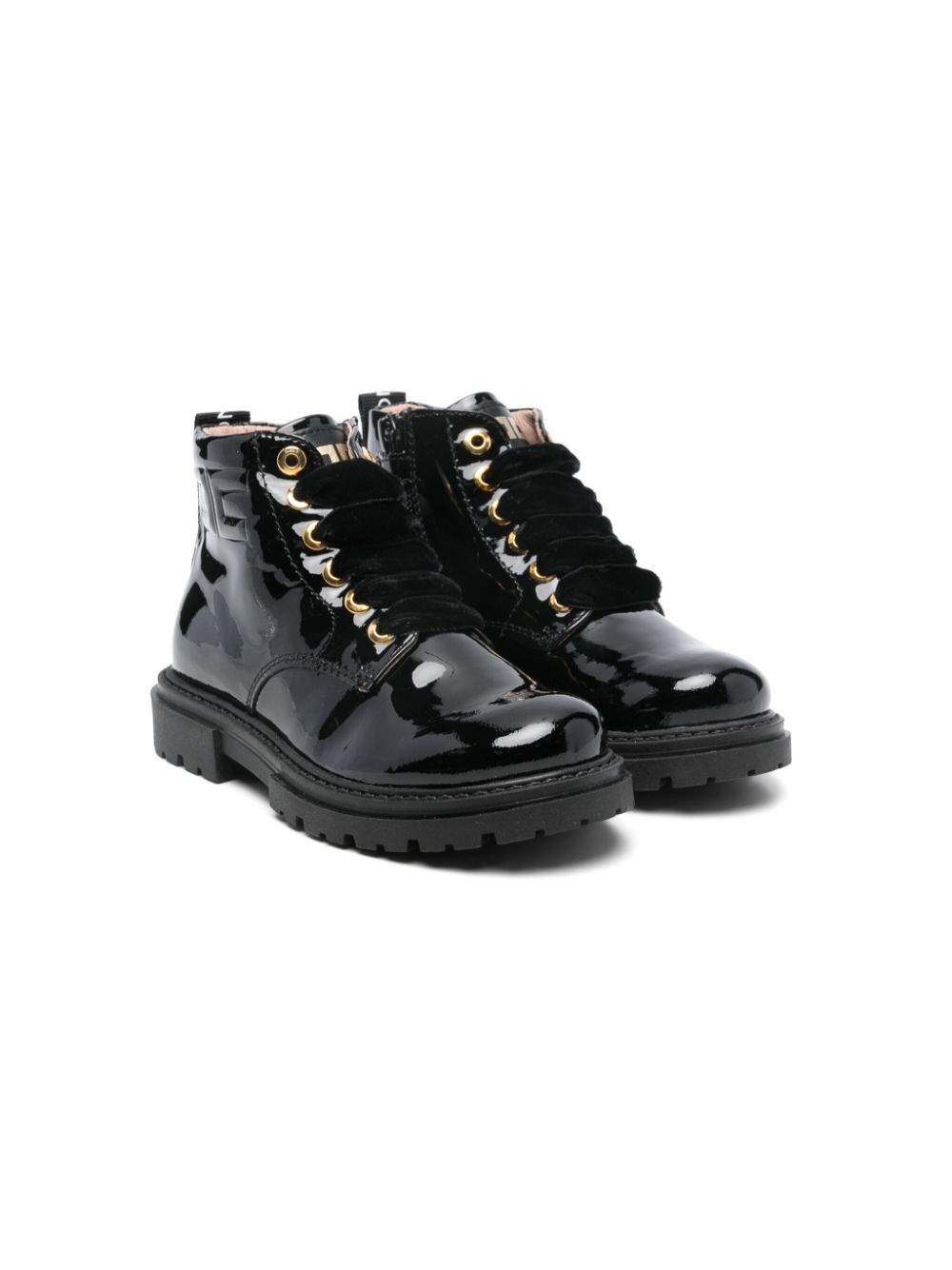 Patent boots - Black