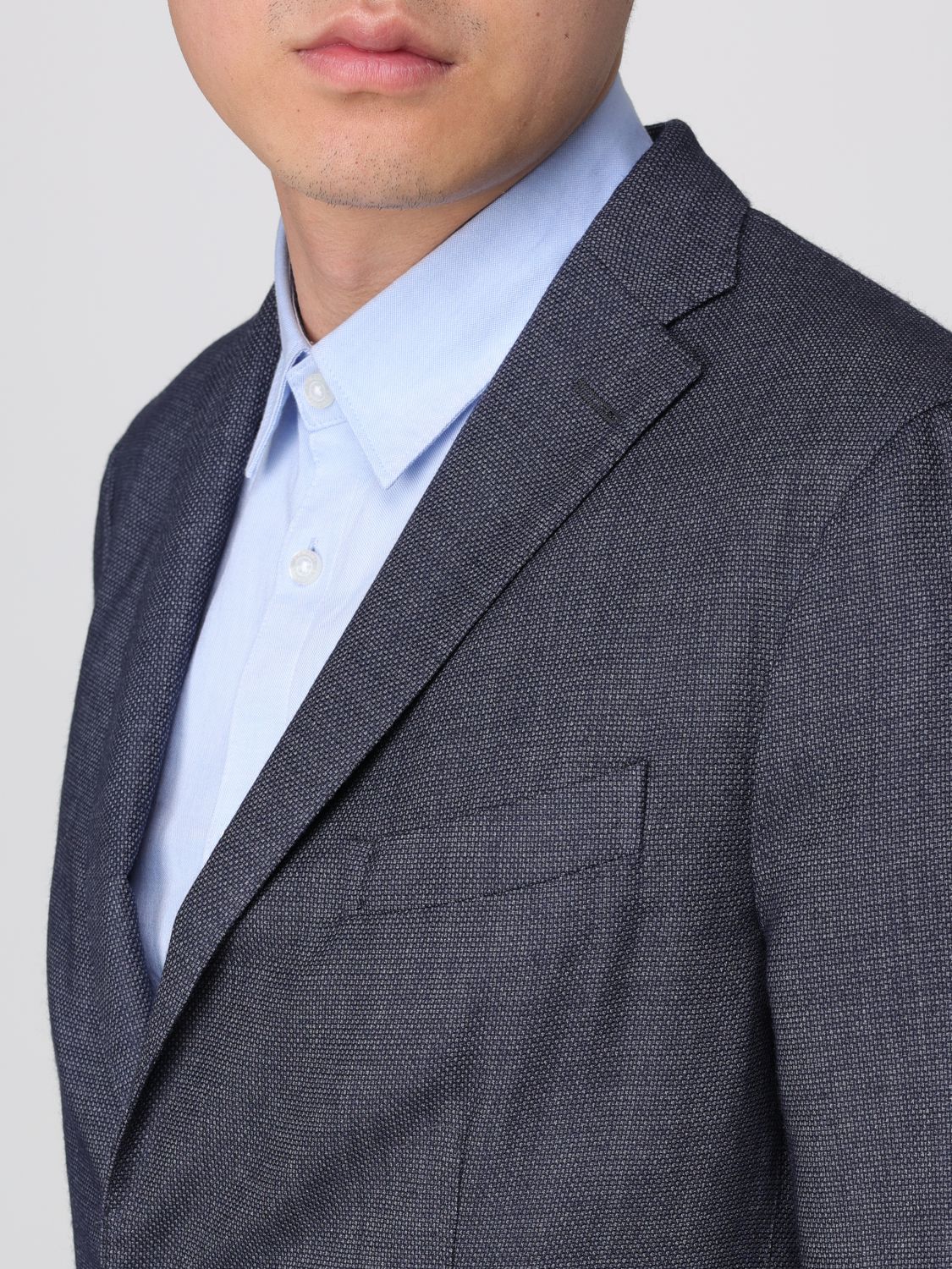 Single-breasted blazer - Green