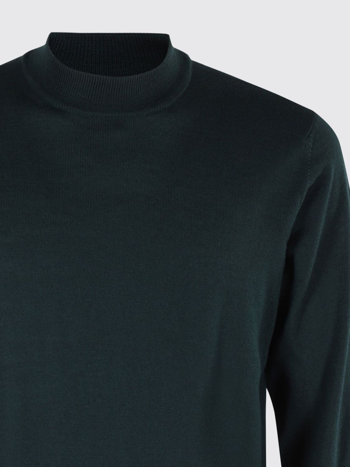 Sweater Men color Bottle Green