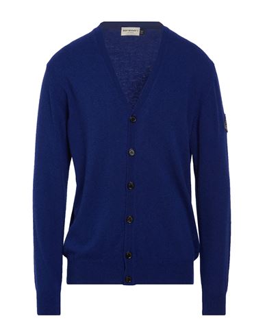 Roÿ Roger's Man Cardigan Navy Size L Wool, Viscose, Polyamide, Cashmere