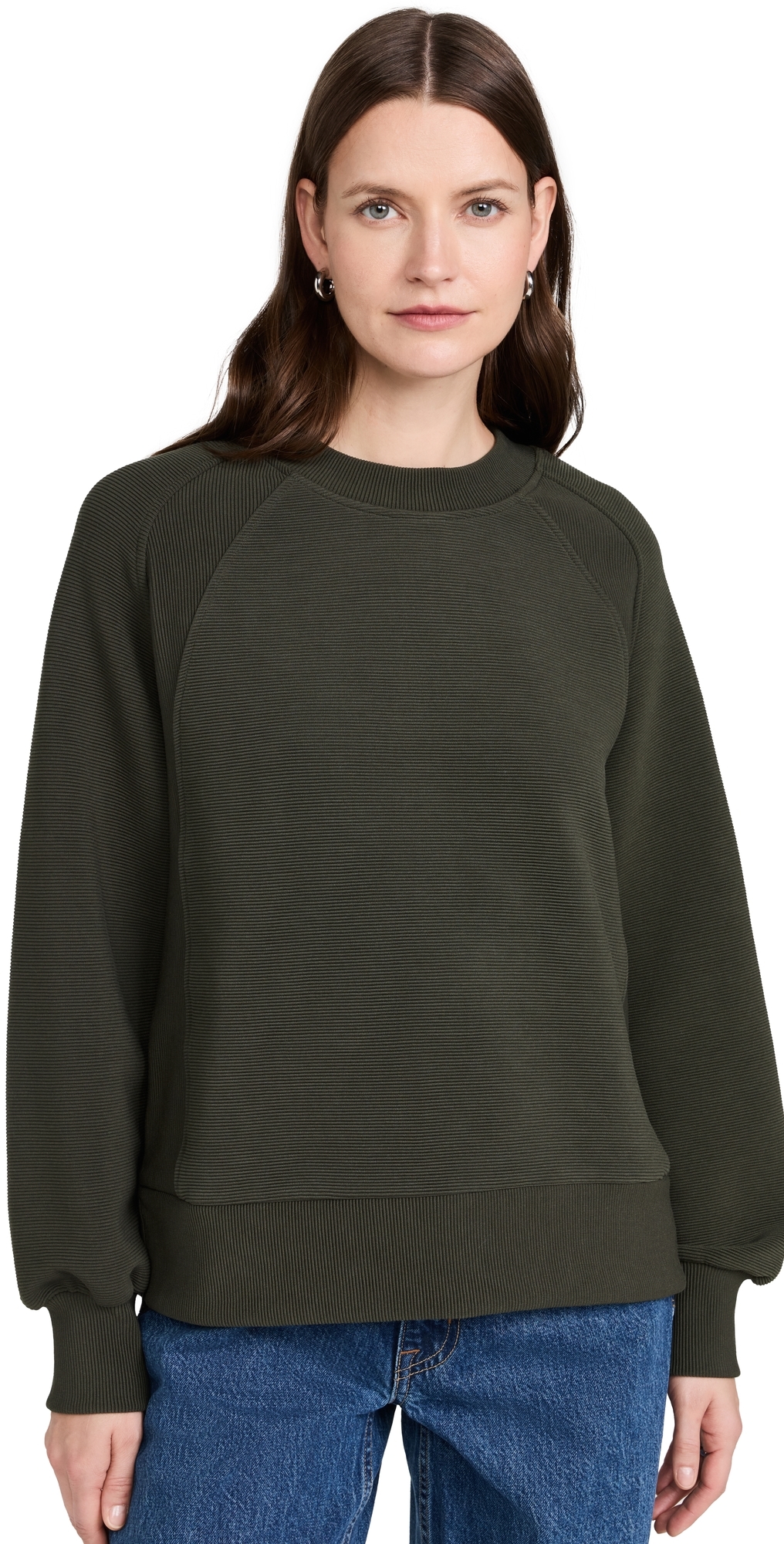 Goulding Sweatshirt Dark Resin Green