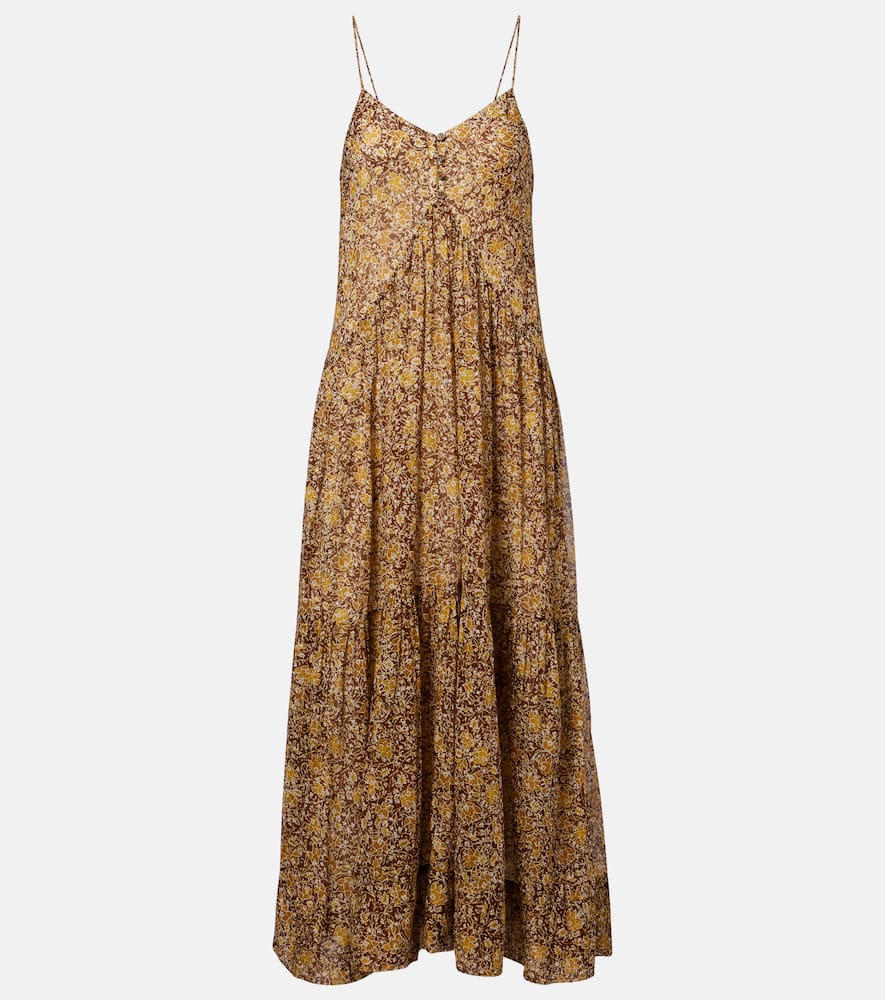Sabba floral cotton maxi dress