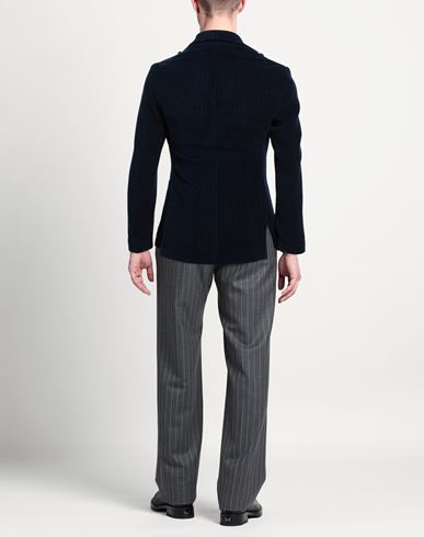Man Blazer Navy Size XL Cotton, Viscose, Polyamide
