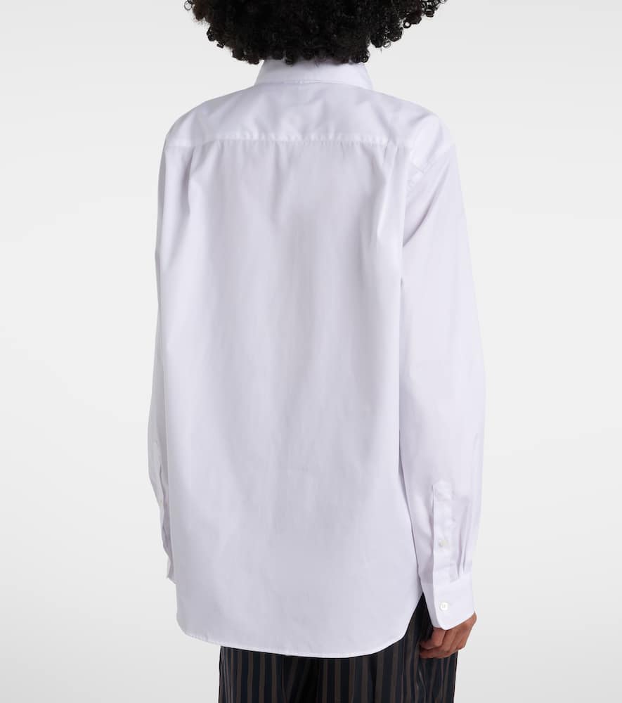 Cotton poplin shirt