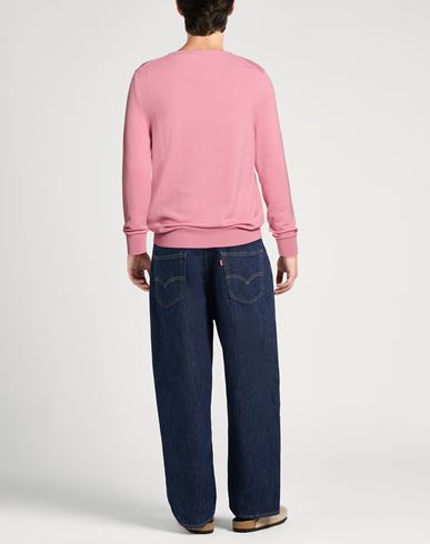 Man Sweater Pink Size L Wool