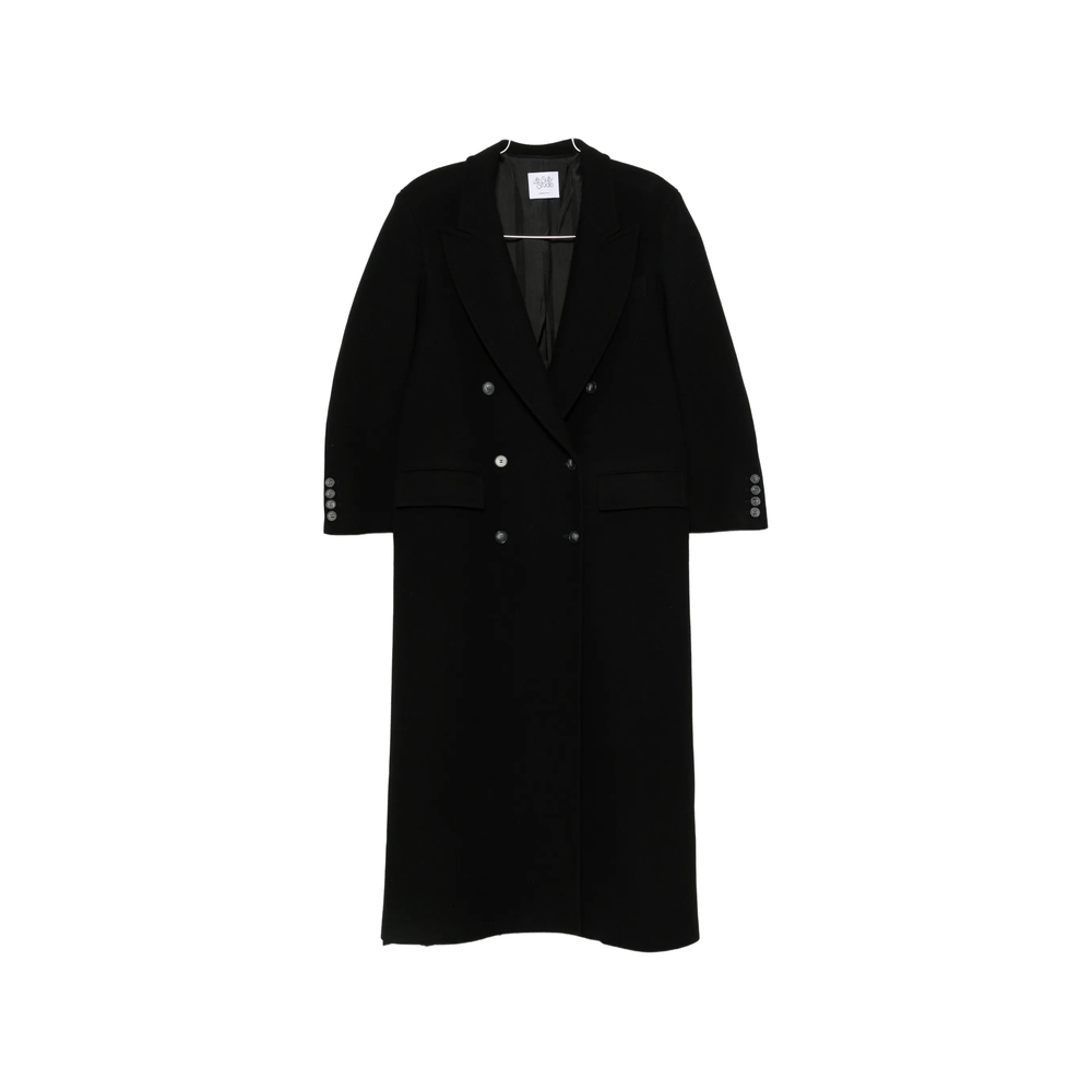 Double-breasted Peak-lapel Coat