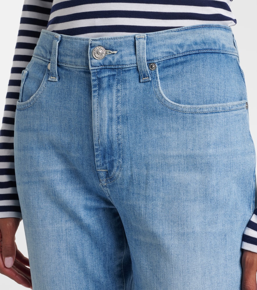 Mid-rise skinny jeans