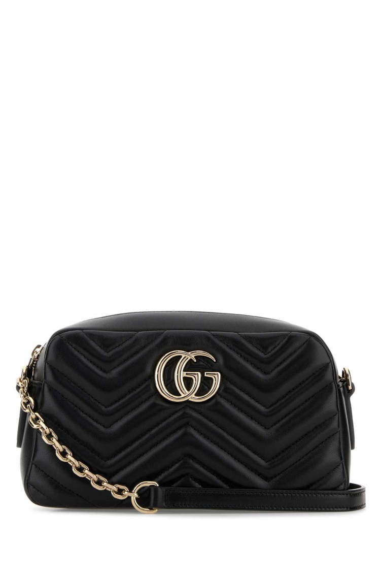 Gg Marmont Leather Camera Bag