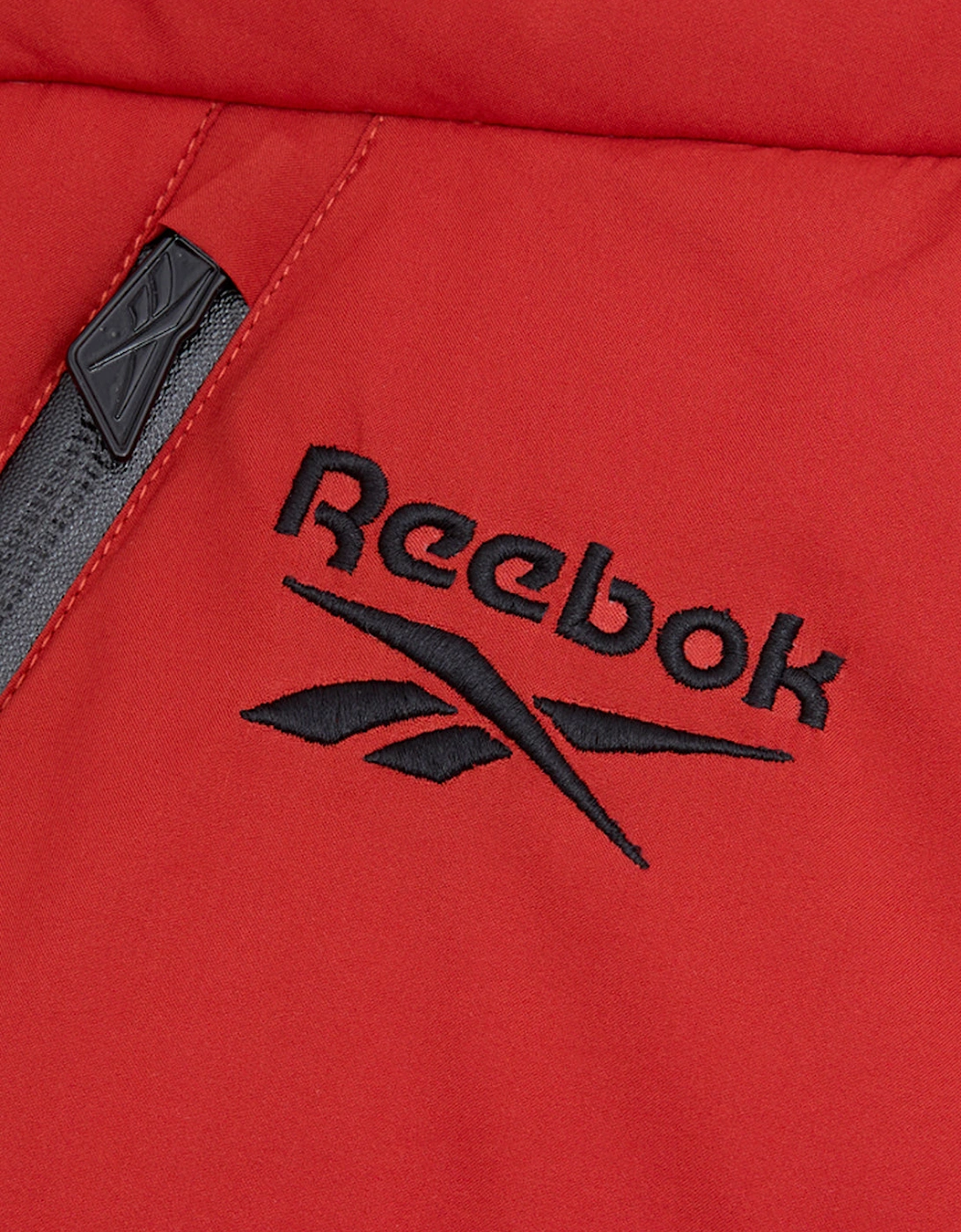 Reebok Men's RB1567 Stretch Puffer Jacket - Rust - Red/Orange/Brown - : 38/Regular