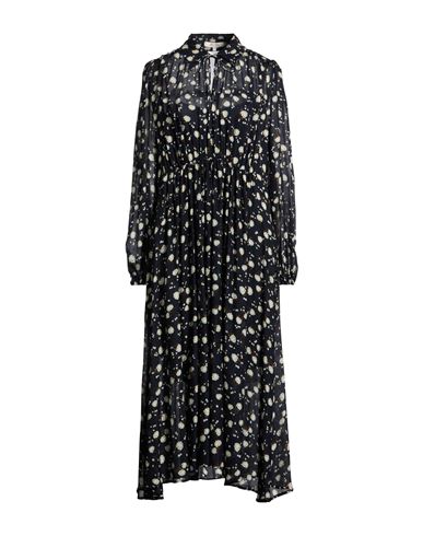 Woman Maxi dress Midnight blue Size 2 Viscose, Wool
