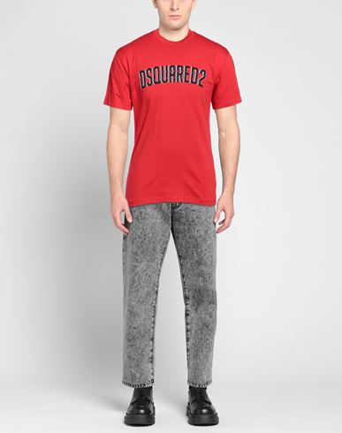 Man T-shirt Red