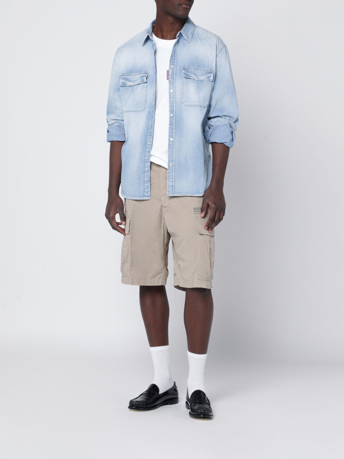 Shirt Men color Navy