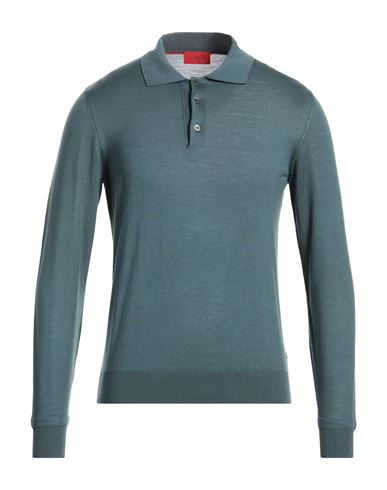 Man Sweater Deep teal Size 3XL Wool