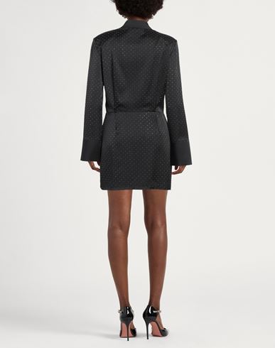 Noir Woman Mini dress Black Size 6 Polyester, Elastane