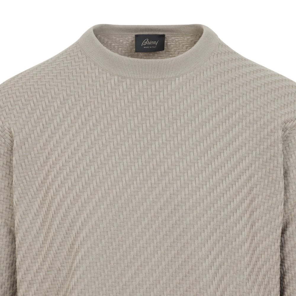 Cotton And Silk Pullover