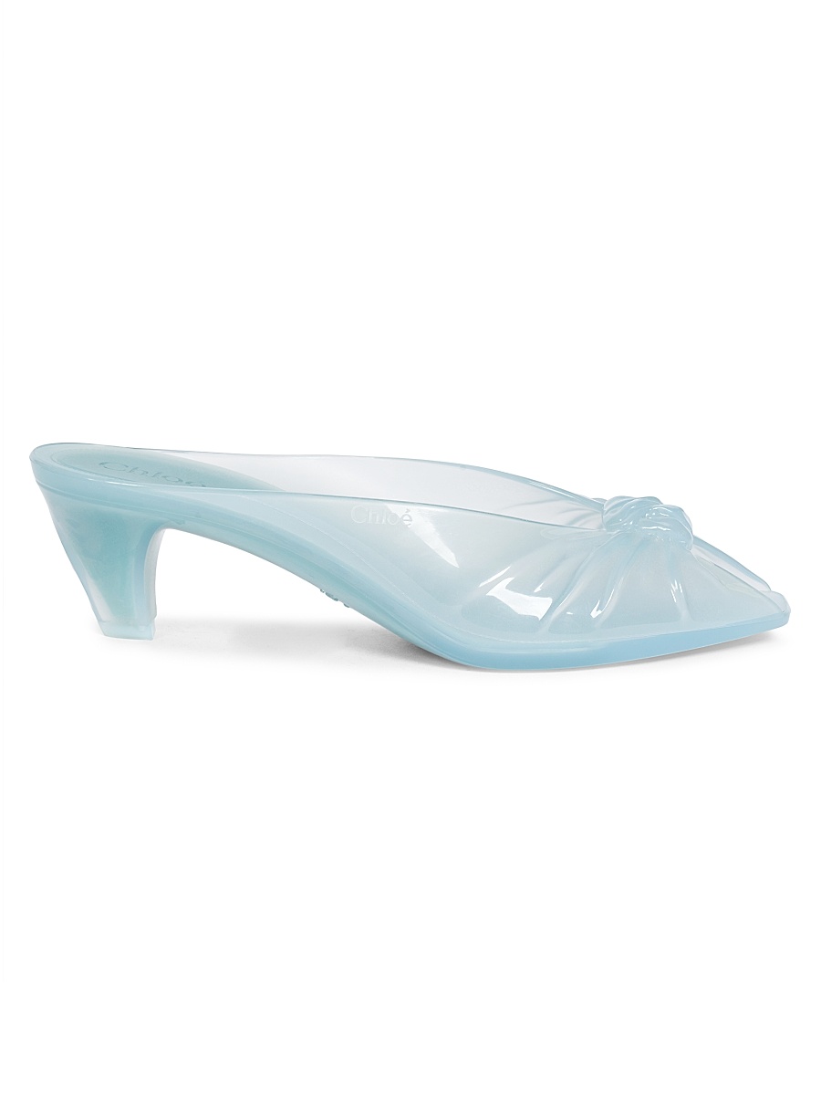 Women's Jelly Cone Heel Mules - Spearmint