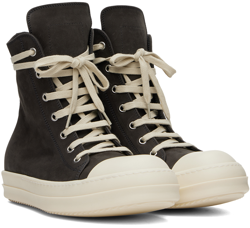 Rick Owens Gray Porterville Sneakers