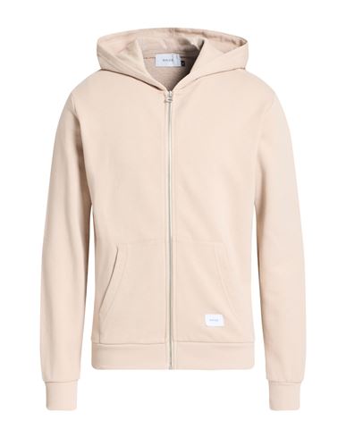 Man Sweatshirt Sand Size S Cotton