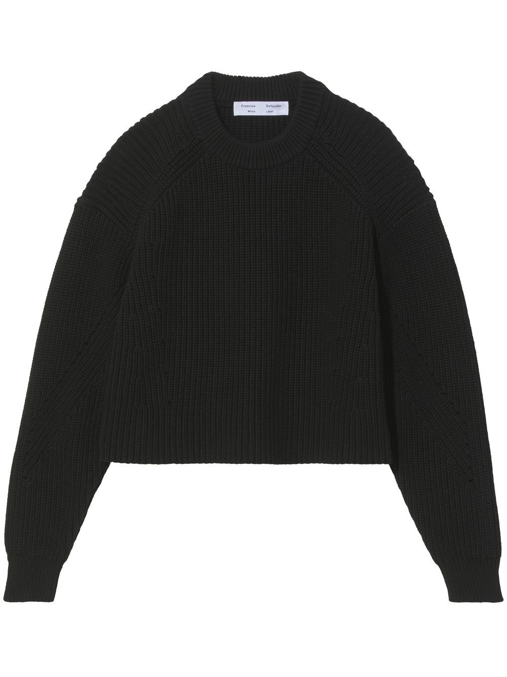 Mock-neck jumper - Black