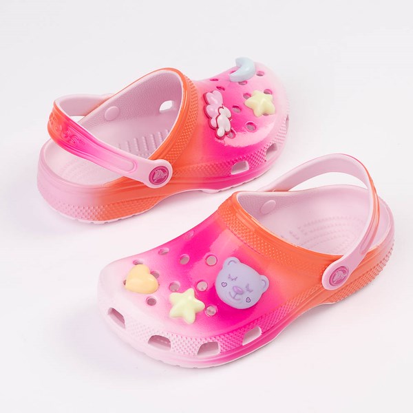 Crocs Classic Slumber Party Clog - Little Kid / Big Kid - Pink / Multicolor
