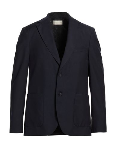 Officine Générale Man Blazer Midnight blue Size 38 Virgin Wool