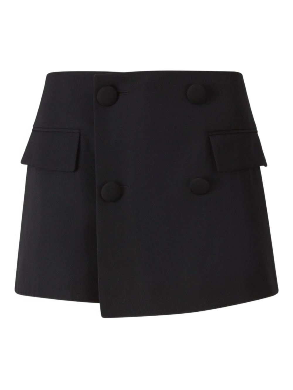 Balmain wool mini skirt - Black