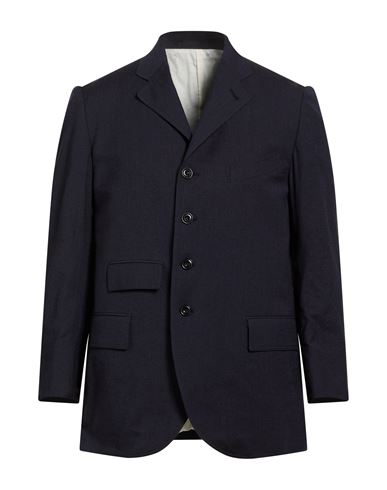 Nanamíca Man Blazer Midnight blue Size M Wool, Polyester, Cotton