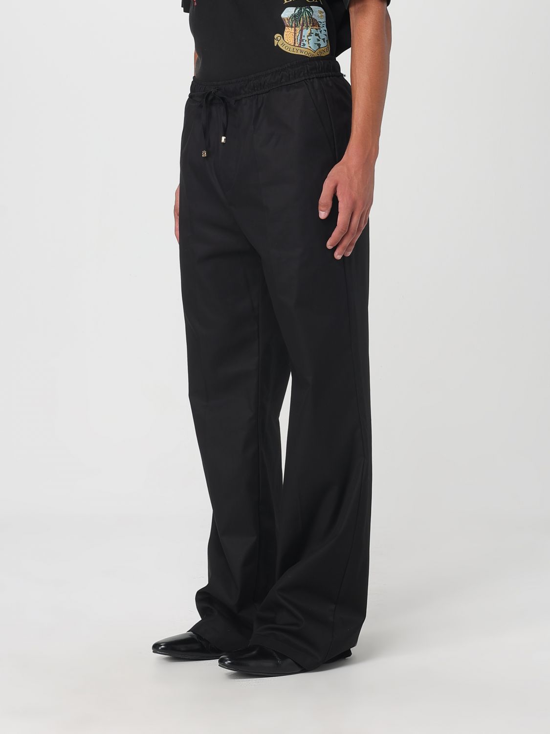 Pants Men color Black